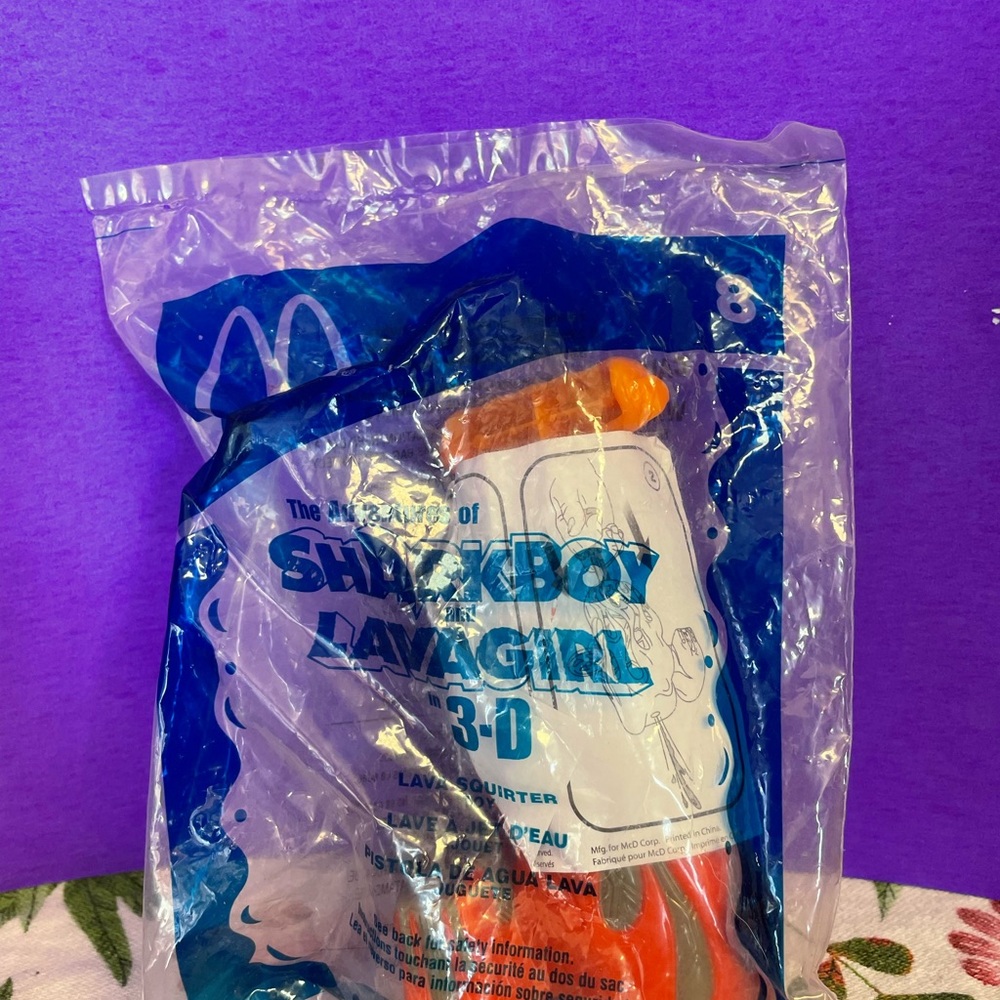 McDonald's Happymeal Sharkboy Lavagirl 3-D Toy